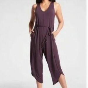 Athleta Flow‎ With It Romper Agate Purple Size XXS Plum Jumpsuit
